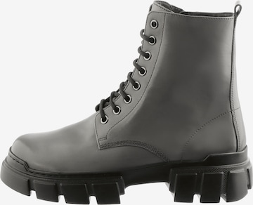 Bottines à lacets ' FORREST ' Högl en gris : devant