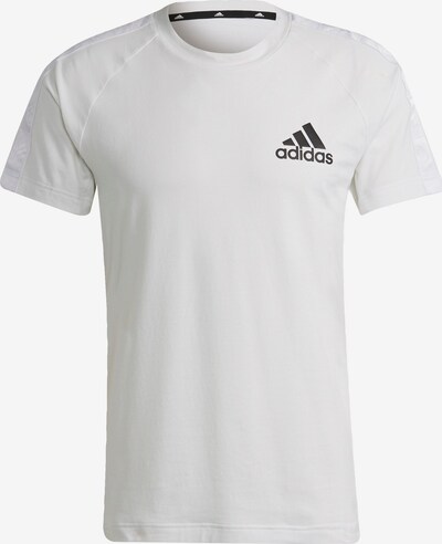 ADIDAS PERFORMANCE T-Shirt fonctionnel en noir / blanc, Vue avec produit
