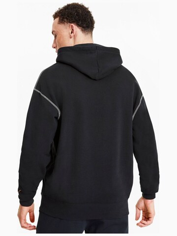 Giacca di felpa 'Puma Recheck Pack Graphic Hoodie' di PUMA in nero