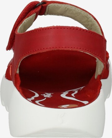 Sandales Softinos en rouge