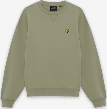 Sweat-shirt Lyle & Scott en beige : devant