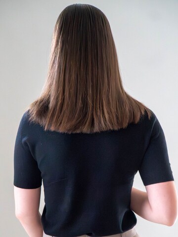 WEARABLE STORIES Sweater 'Lone' in Black