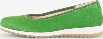 GABOR Ballet Flats in Green