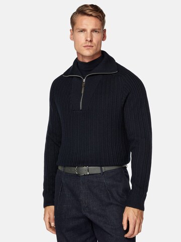 Boggi Milano Pullover in Blau: Vorderseite