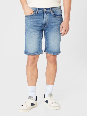 BLEND Regular Shorts in Blau: predná strana