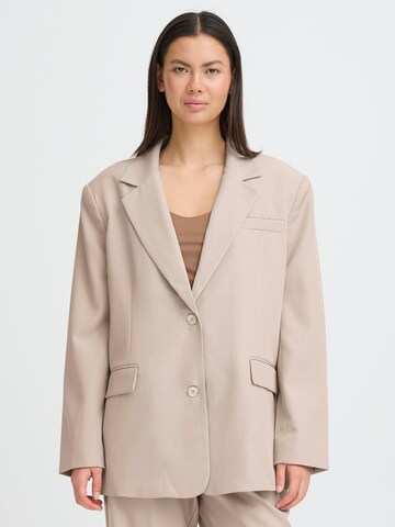 ICHI Блейзер 'IHFAVA' в Серый: спереди