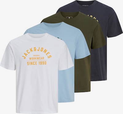 JACK & JONES T-Shirt en L en mélange de couleurs, Vue avec produit