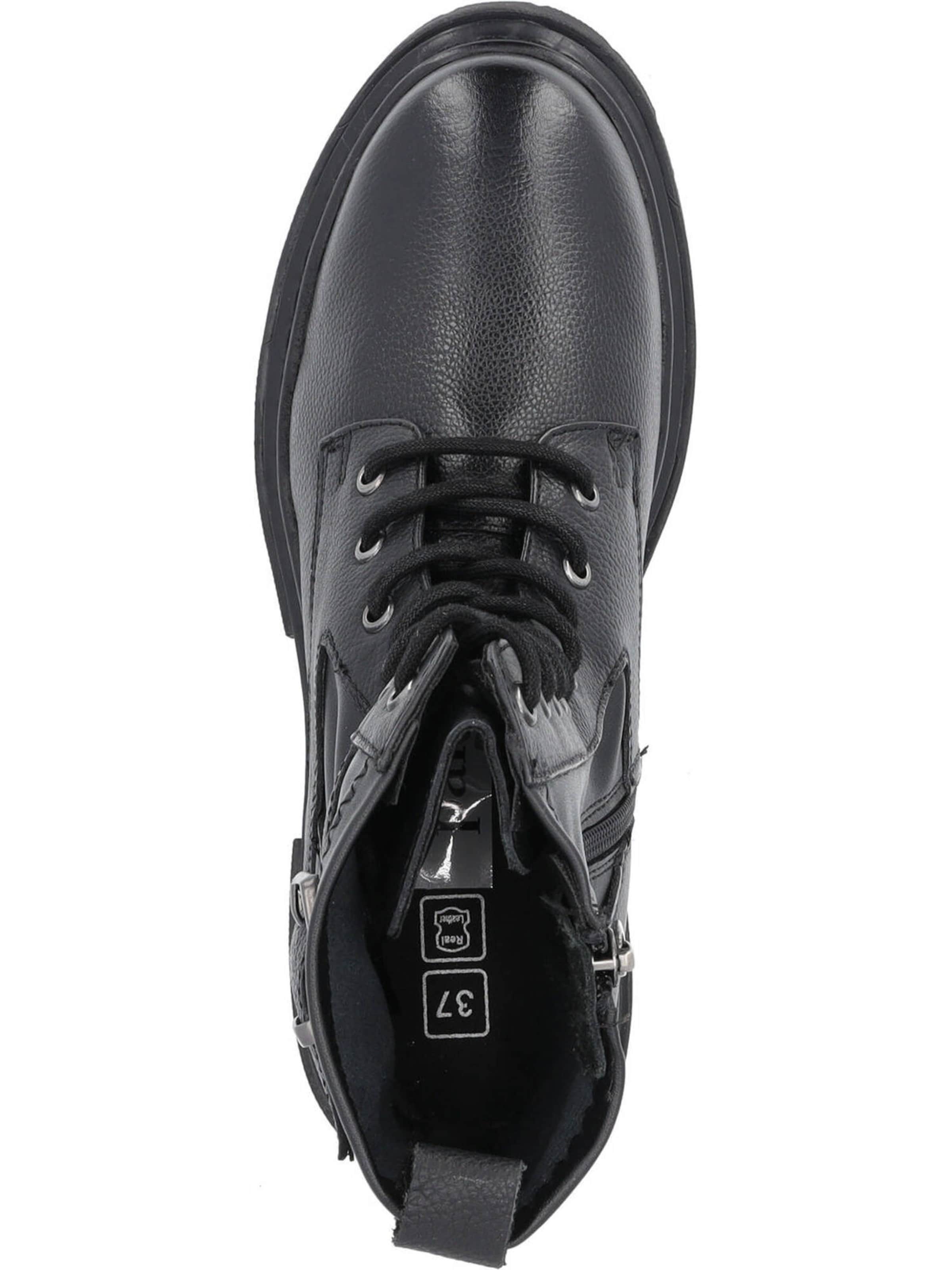 Palado Schnürstiefelette 'Olepas' in Schwarz