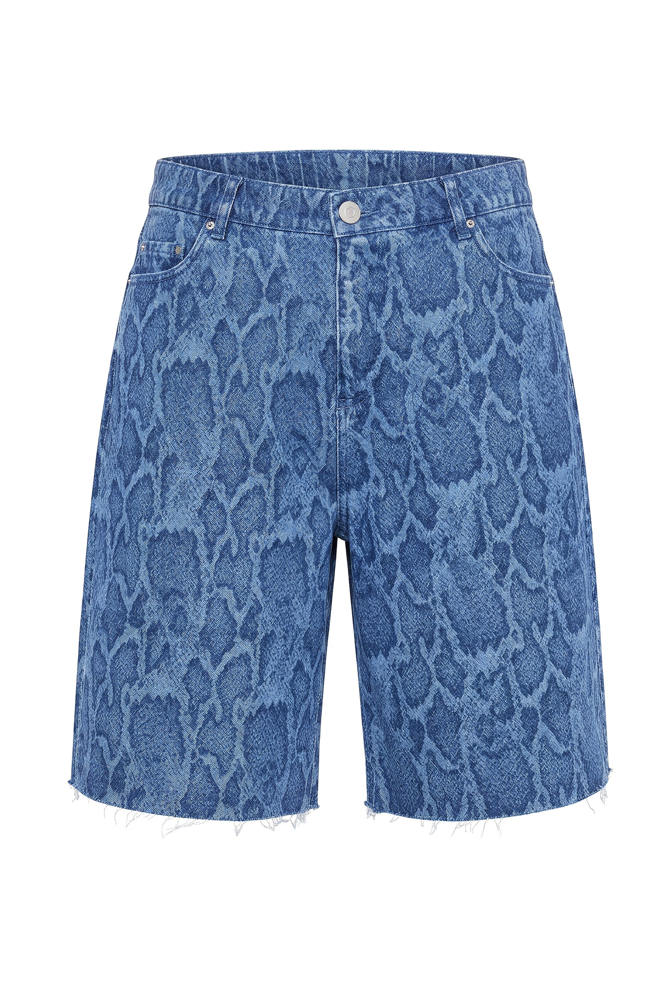 Studio Untold Wide Leg Jeans in Blau: Vorderseite