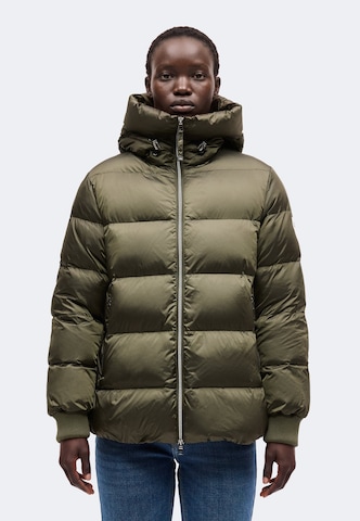 No. 1 Como - Chaqueta de invierno 'Carrara' en verde: frente