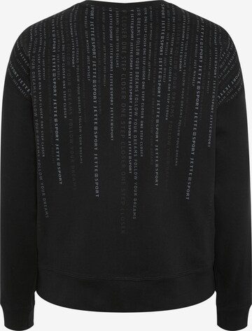 Jette Sport Sweatshirt in Black