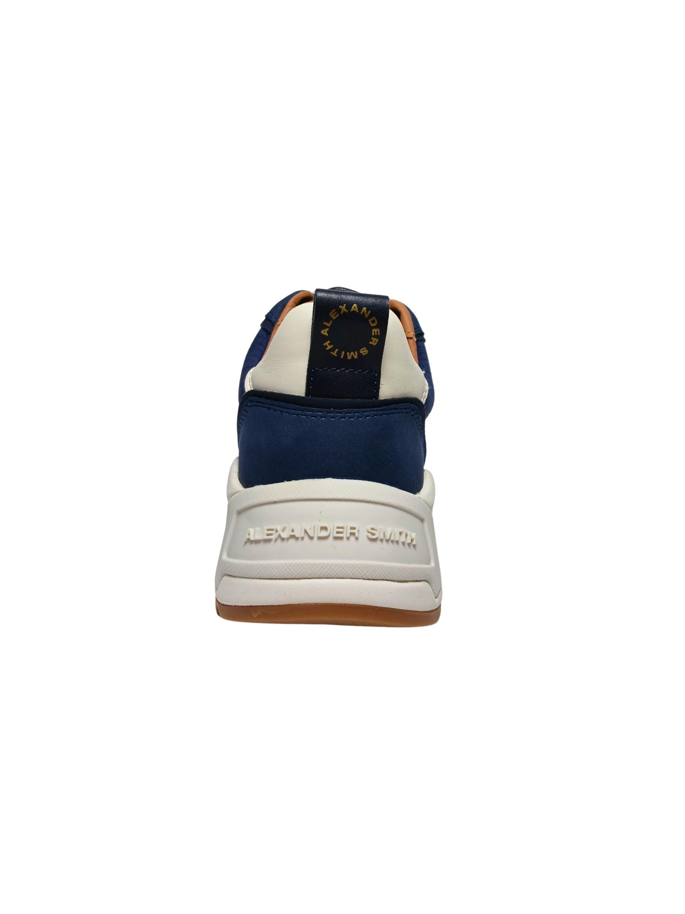 Baskets basses Alexander Smith en bleu