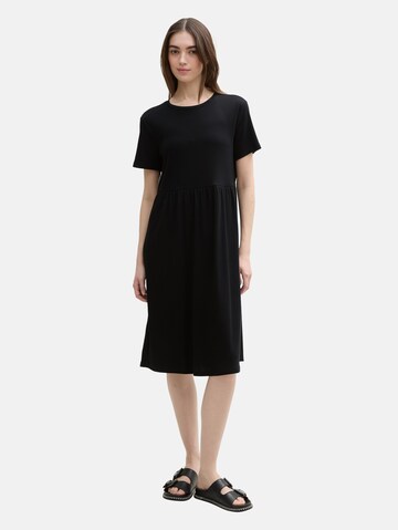 TOM TAILOR DENIM Jurk in Zwart