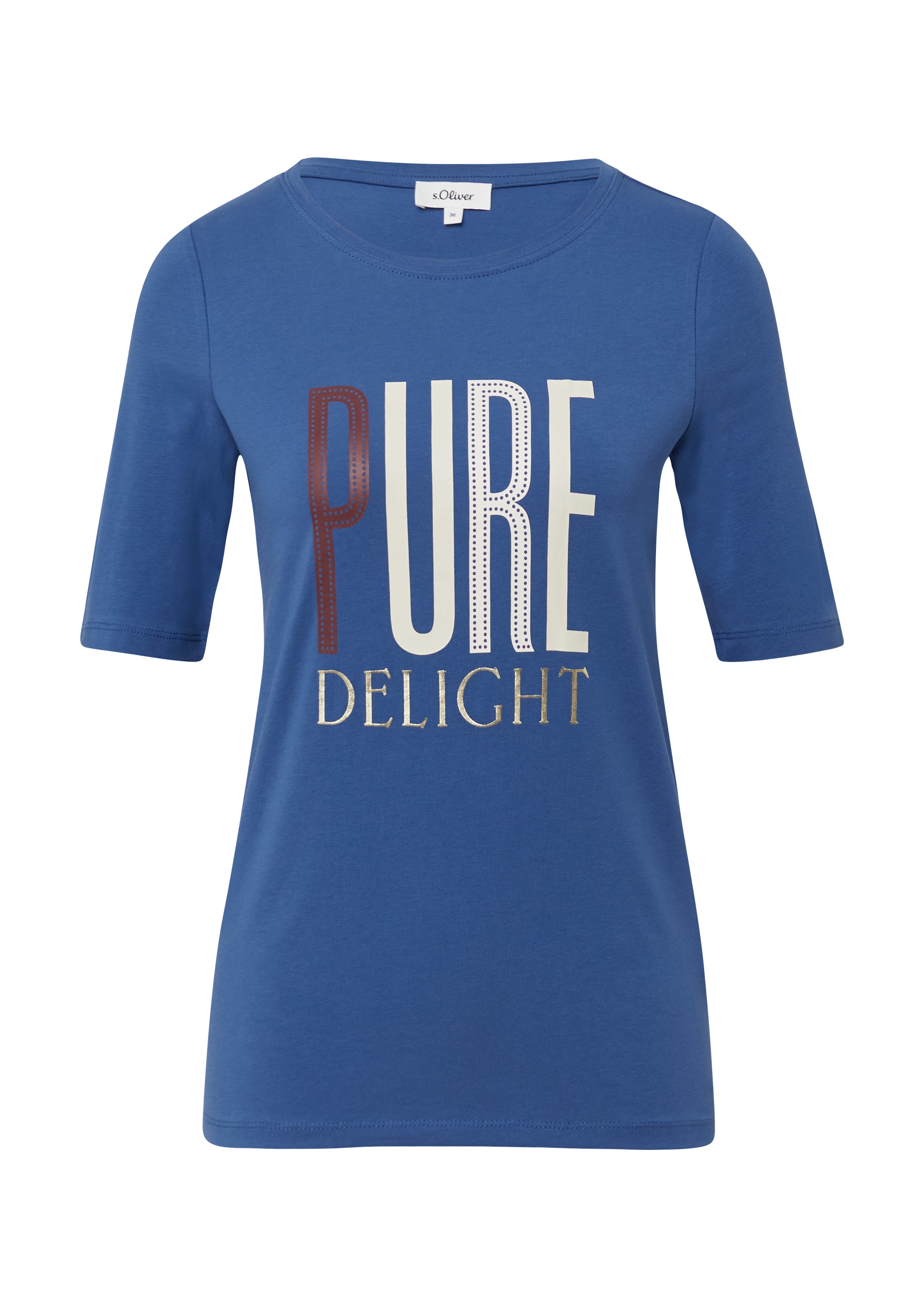 s.Oliver Футболка в Синий: спереди
