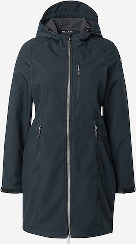 KILLTECOutdoor jakna 'KOS 370' - crna boja: prednji dio