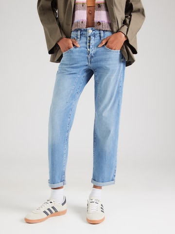 Herrlicher - Tapered Vaquero 'Shyra' en azul: frente