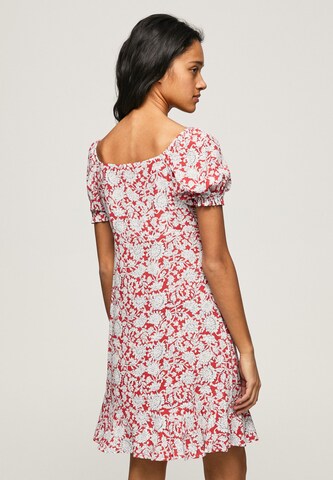 Pepe Jeans Summer Dress 'Pavana' in Red