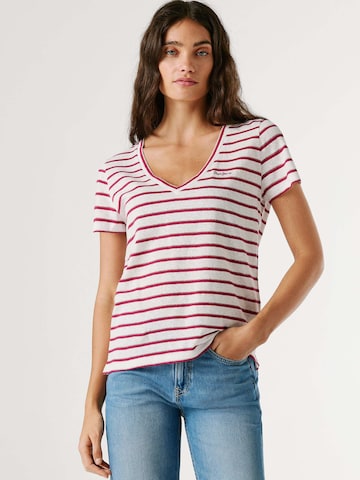 Maglietta 'Megan' di Pepe Jeans in bianco: frontale