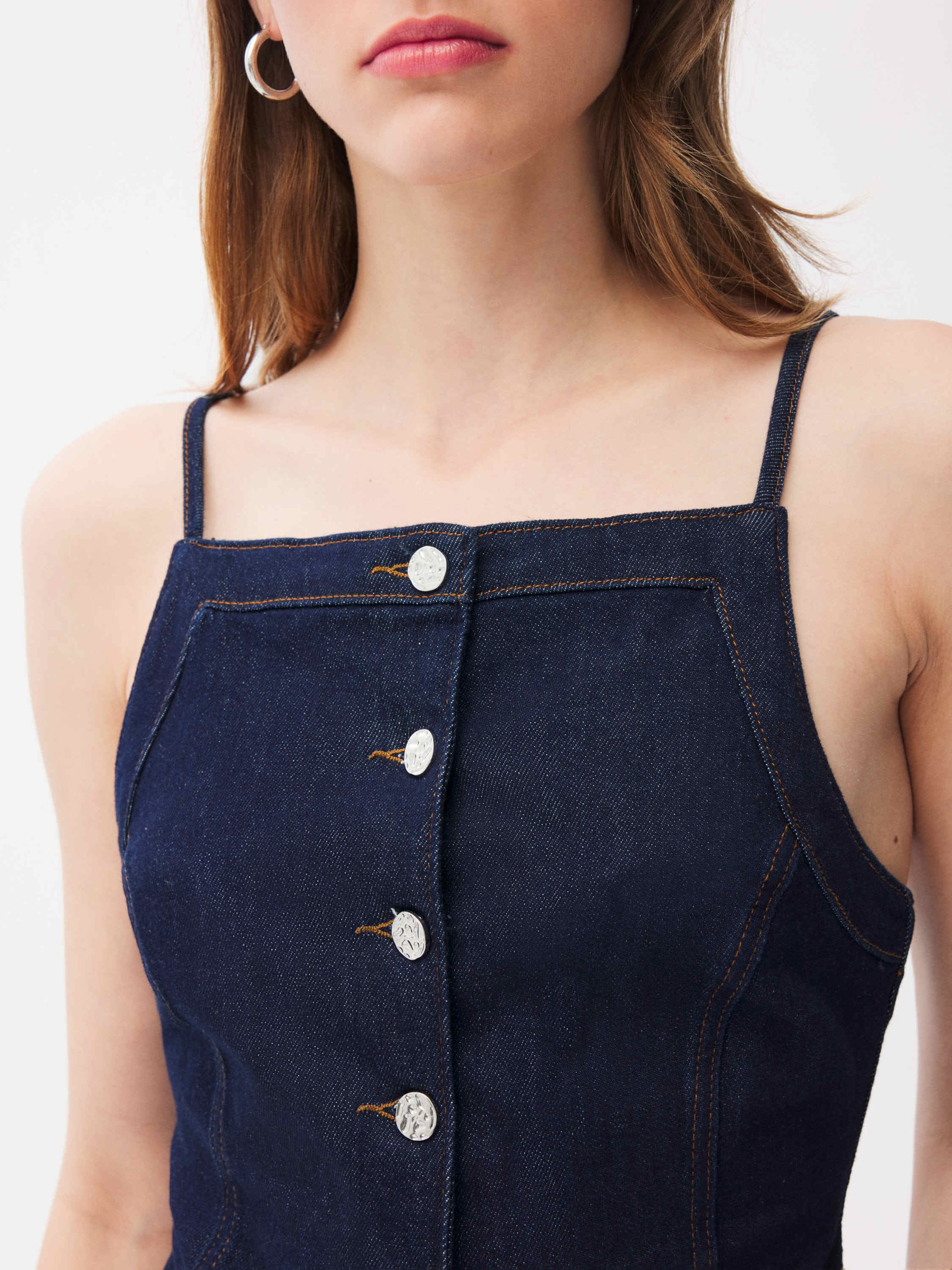 Chemisier adl en bleu