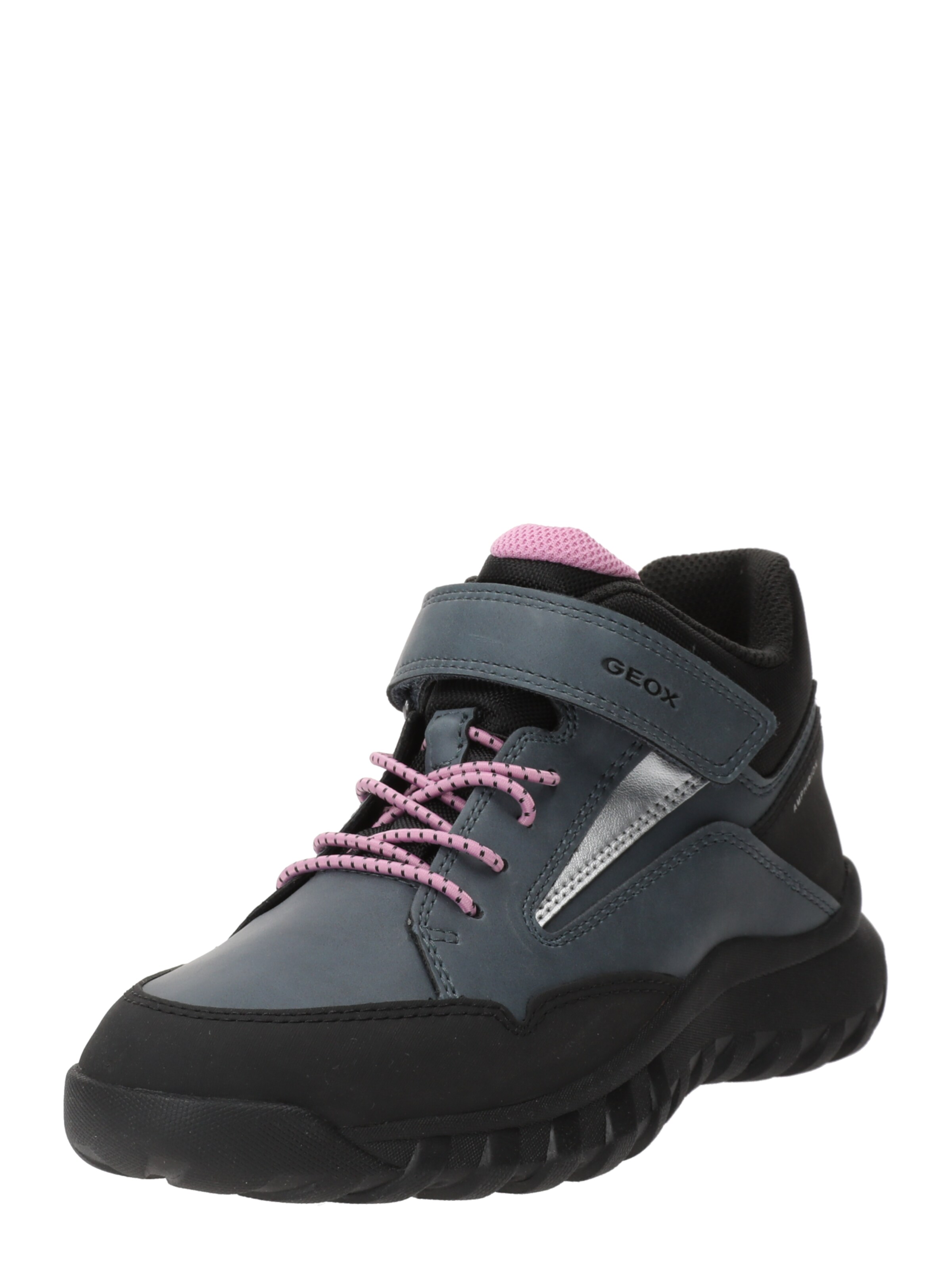 Baskets Geox Simbyos Girl Pour Filles - Imperméables, Respirantes, Doublure Chaude - Fermeture Lacets