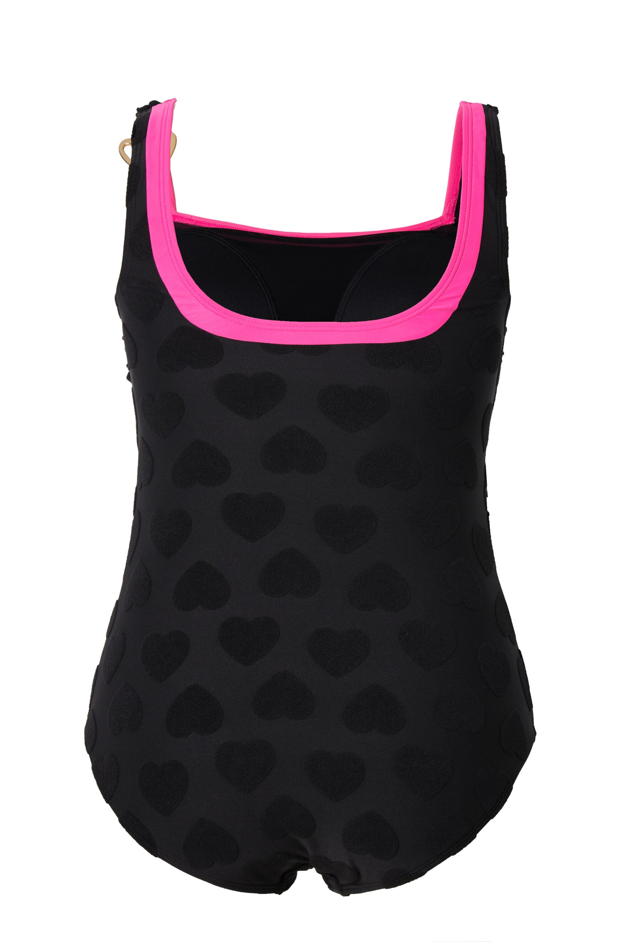 Ulla Popken Bralette Swimsuit in Black