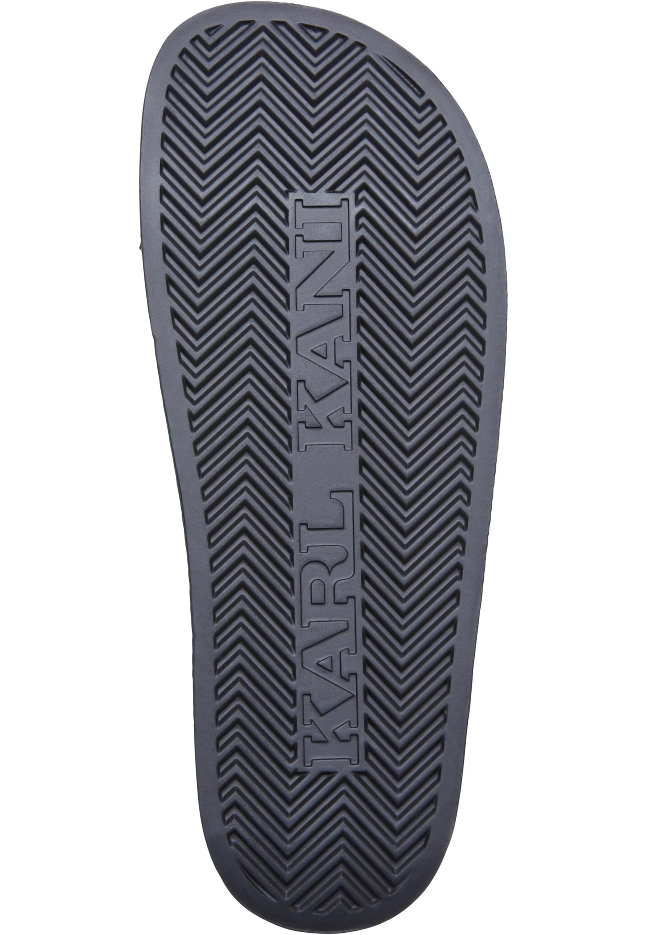 pelēks Karl Kani Ādas čības