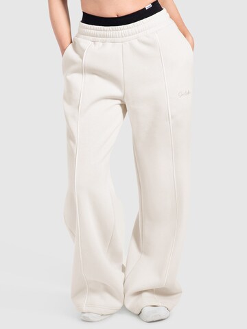 Loosefit Pantalon Smilodox en beige
