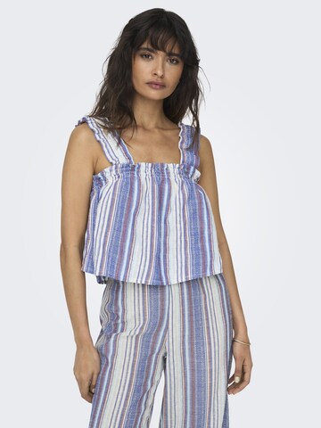ONLY Top in Blau: Vorderseite