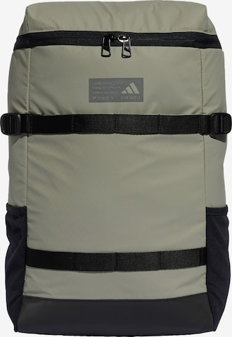 ADIDAS PERFORMANCE - Mochila deportiva en verde: frente