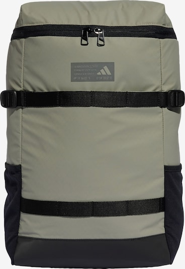 ADIDAS PERFORMANCE Sports backpack in Grey / Olive / Black, Item view