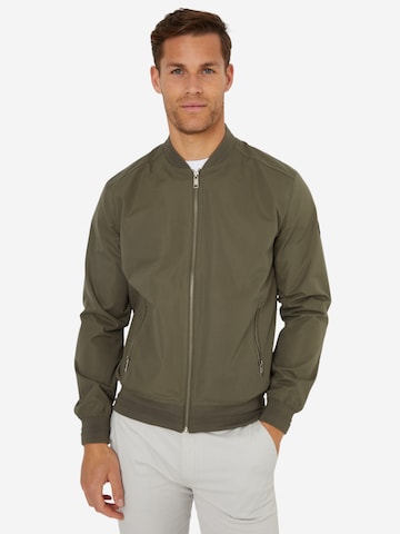 Threadbare Jacke 'Predict' in Grün: Vorderseite