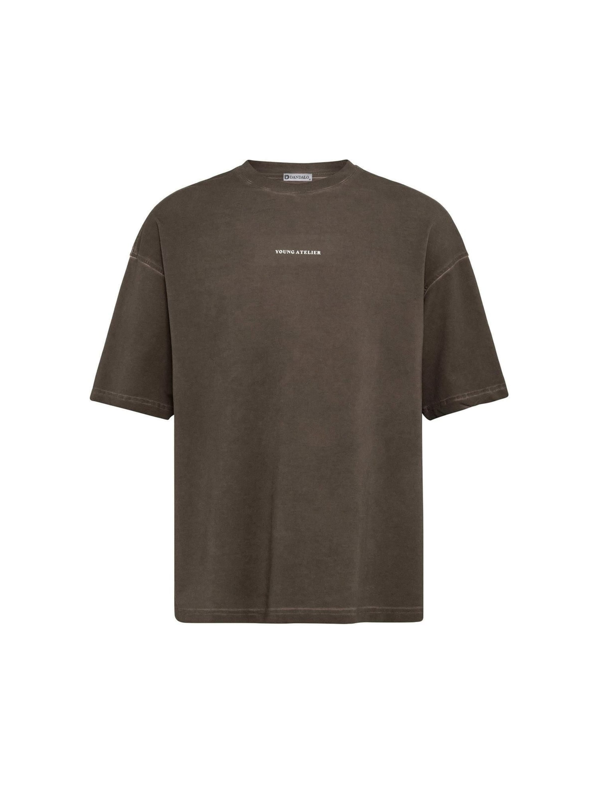 brūns Dandalo T-Krekls 'Paul': no priekšpuses
