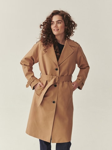 Manteau mi-saison 'Batana' TATUUM en beige : devant