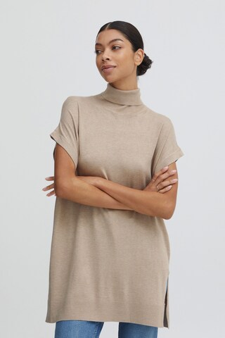 Maglietta 'PIMBA' di b.young in beige: frontale