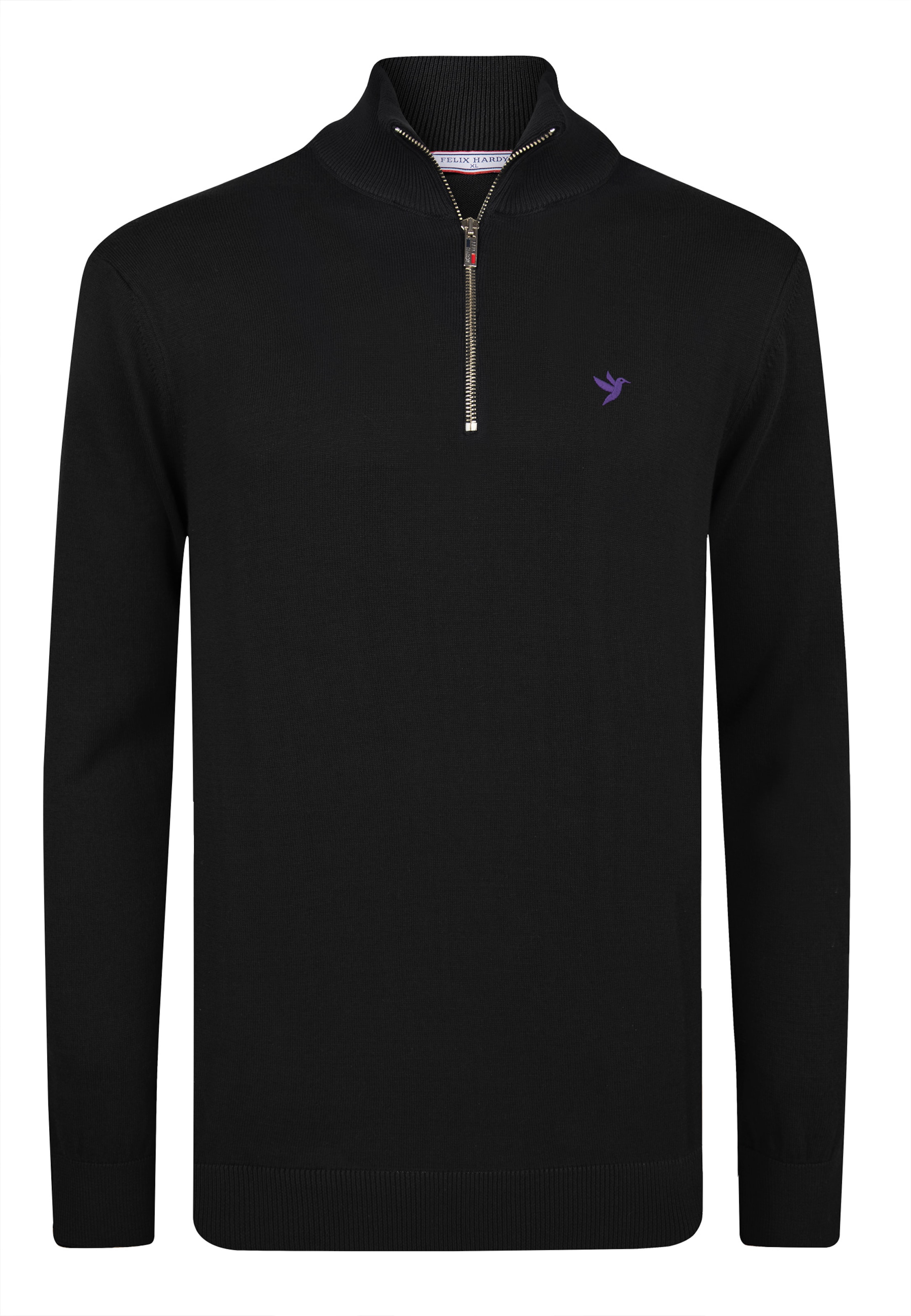 Felix Hardy Пуловер в черно: отпред