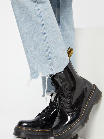 AGOLDE Regular Jeans '90s Crop' in Blau