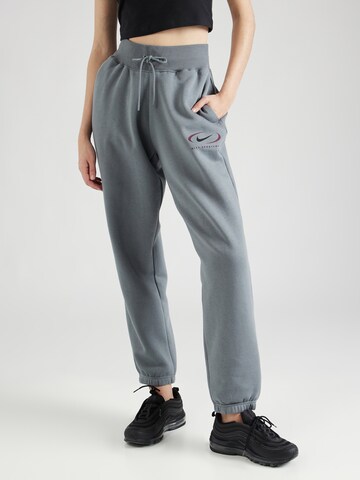 Tapered Pantaloni 'PHOENIX FLEECE' de la Nike Sportswear pe gri: față