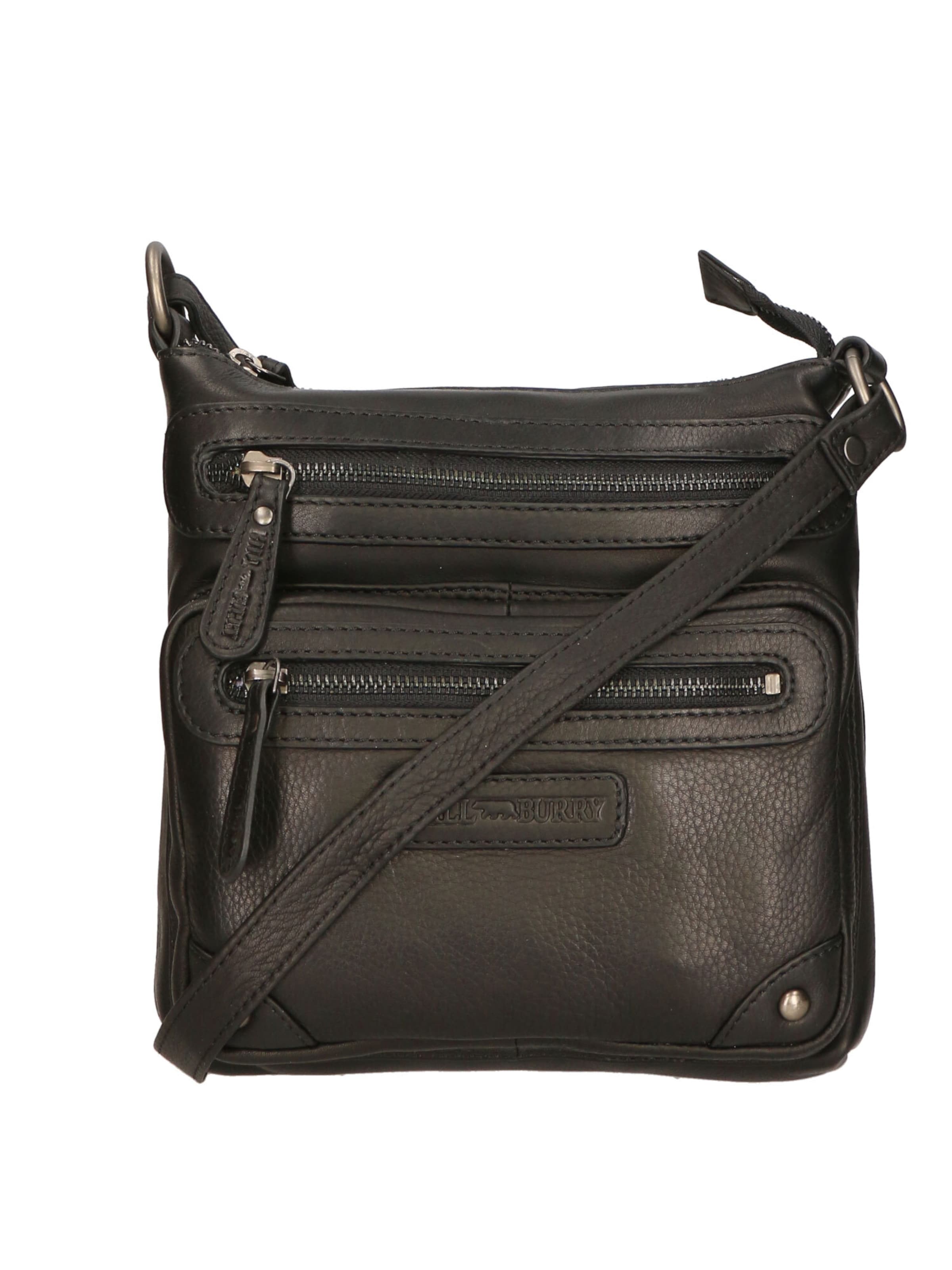 Sac à bandoulière HILL BURRY en noir : devant