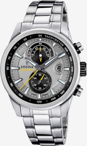 FESTINA Analoog horloge in Grijs: voorkant