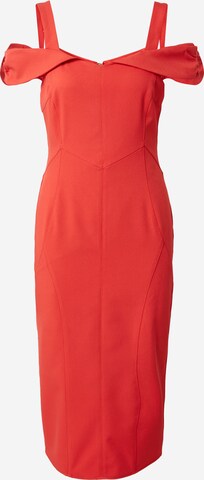 Wallis Cocktail Dress in Red: front