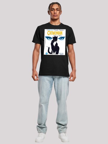 F4NT4STIC T-Shirt 'DC Comics Batman Catwoman When In Rome' in Schwarz