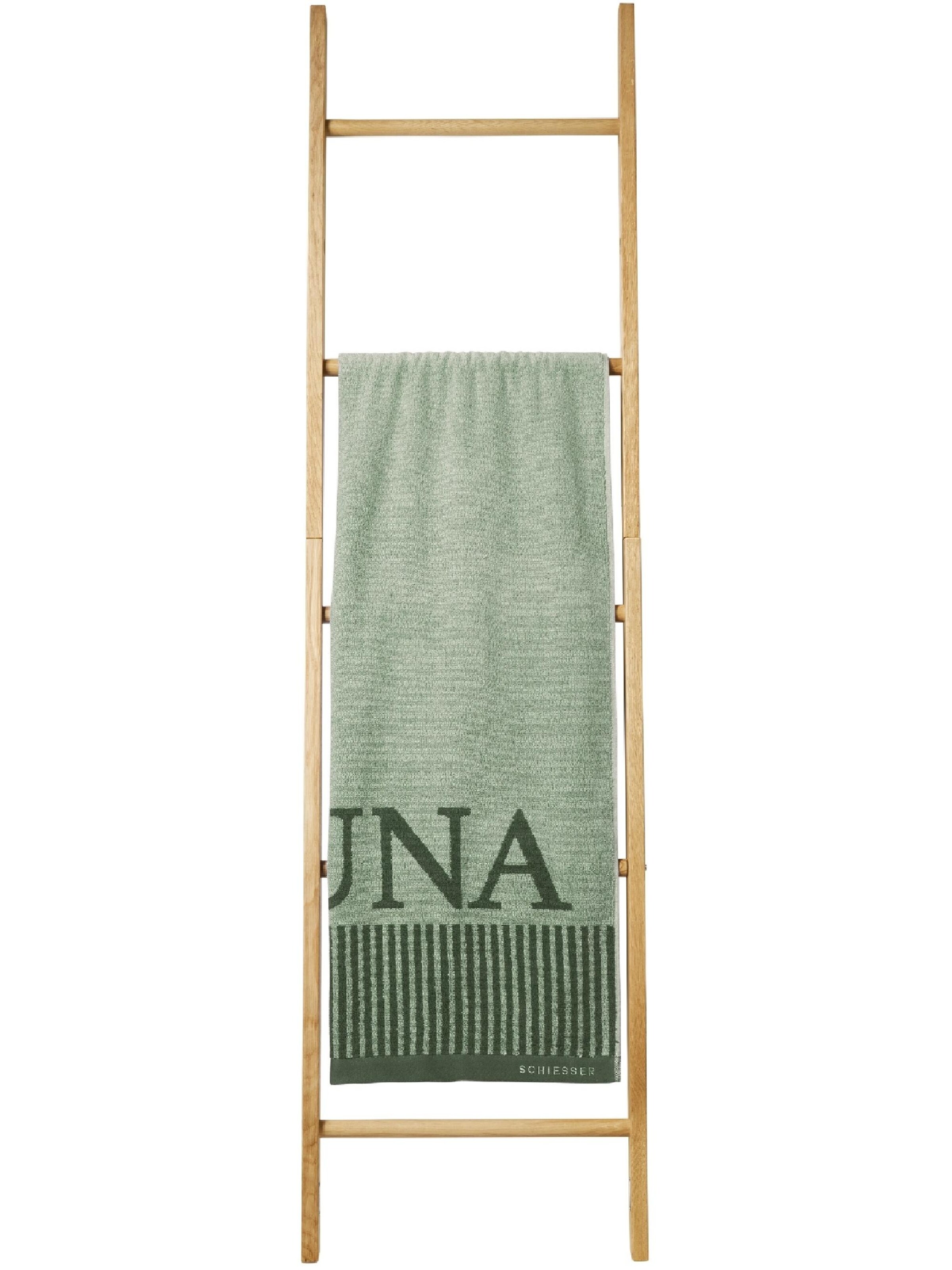 SCHIESSER Towel 'Rom' in Green