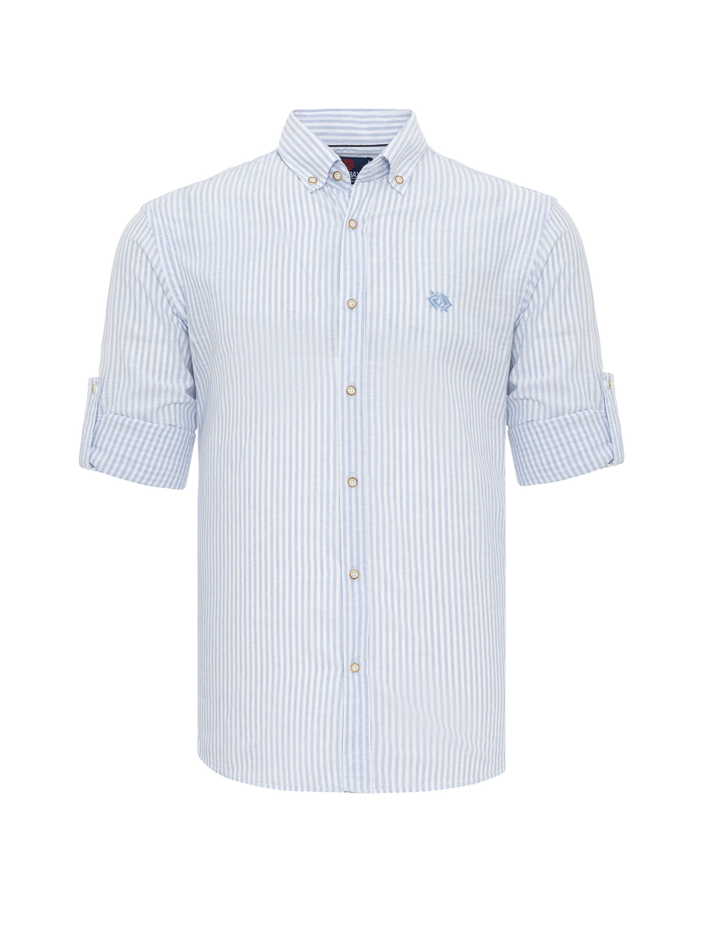 CIPO & BAXX Slim Fit Hemd 'CH194' in Blau