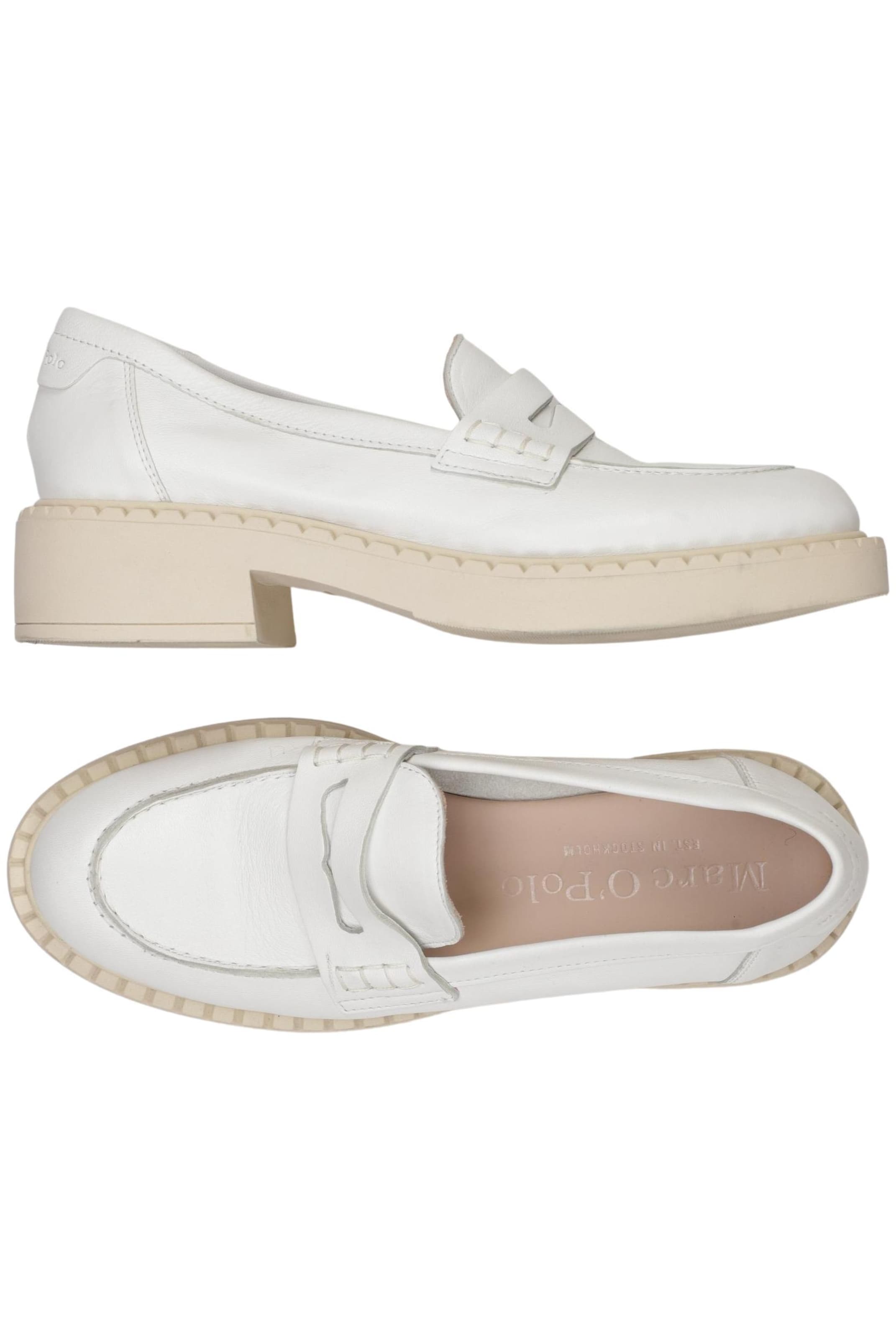 Marc O'Polo Halbschuh 37 in Weiß: Vorderseite