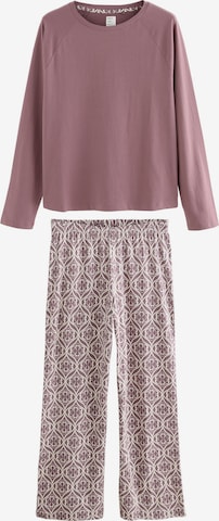 NextPidžama - smeđa boja: prednji dio