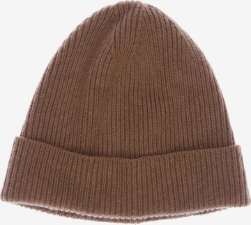 Someday Hat & Cap in One size in Brown: front