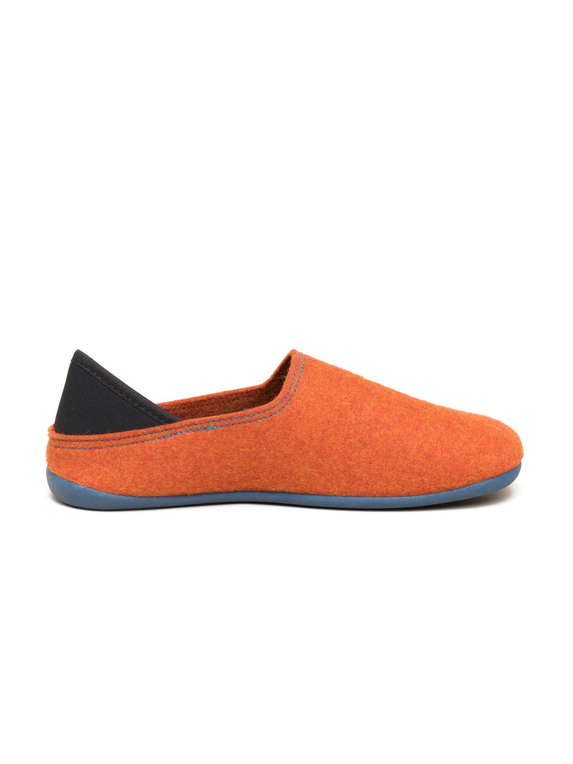 Gottstein Hausschuh 'Filzpantoffel Wool Slip-On'‌‌‌‌ in Orange