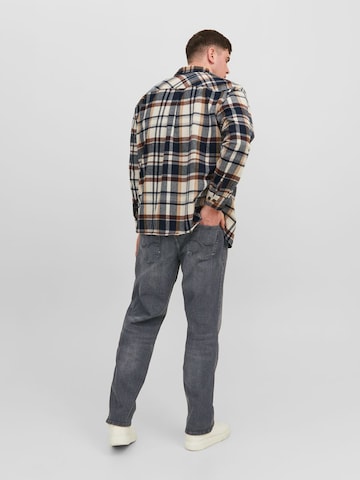 JACK & JONES Loosefit Jeans 'Mike' i sort