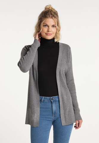 usha BLUE LABEL Strickjacke in Grau: predná strana