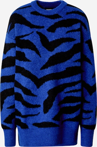 River Island Oversized trui in Blauw: voorkant